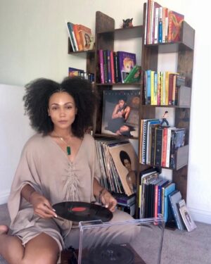 Jasmine Mathews Instagram - Catch my at home interview with @voguemagazine #TextureDiaries series where I talk about my natural hair journey and not allowing fear or the projection of others fears to dictate how you live your life. 

Freedom and joy begins with self and we must reclaim our lives in order to live out our highest dreams and fulfill our destiny. At the end of the day, this journey is about you and You. 

Thank you to my wonderful publicists over at @wolfkasteler @annickrenee and @laurensydappel for this opportunity. I’m so grateful for you both! 

Shoutout to @spelman_college that started me on my self-love journey and to black womben everywhere, for our fearlessness, our resiliency and the creativity and boldness we have when it comes to self-expression. We some magical Beings baby, I’m forever inspired by us! 

Link in bio. 💜