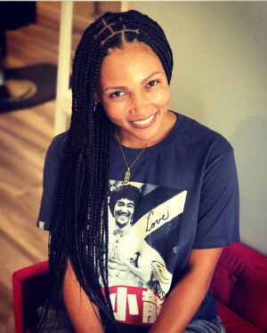 Jasmine Mathews Instagram - “If there is a God, he is within. You don’t ask God to give you things, you depend on God for your inner theme.”

Baby Daddy had barz! 🤤

Happy Bearthday Baba, thank you for your selfless service. May your Divinity and wisdom continue to guide us through. 💜

#BeLikeWaterMyFriend
#ThatsJustMyBabyDaddy 😝