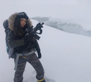 Jasmine Mathews Instagram - How me and the crew looking at you cause you haven’t watched the #1 streaming movie in America yet! 🤨 

Swipe for a little Iceland BTS action, where many a snowball was thrown, I kept asking every five minutes “how do you know if you have frostbite 😂,” and @seyga tried to teach me how to floss on top of a glacier and I just couldn’t smh... I promise I really do have rhythm tho lol 🤷🏽‍♀️! 

Thank you all so much for supporting and showing love to an awesome movie put together by an even more awesome team. You are so appreciated! 

Go watch @thetomorrowwar right NOW on @amazonprimevideo and comment some of your favorite moments down below! 💜