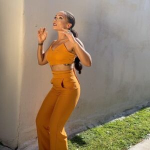 Jasmine Mathews Instagram - The arrival of spring has me feeling like... 

Just in time too cause babygirl has been feeling real pale in these streets.  #SunChild #RaBless