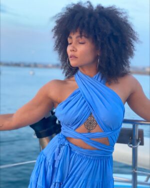 Jasmine Mathews Instagram - Seems like the softer I get, the wilder I become. #LikeWater