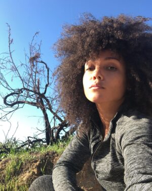 Jasmine Mathews Instagram - A Yin-Yang balancing act ft. an inner child cameo. #DailyLife