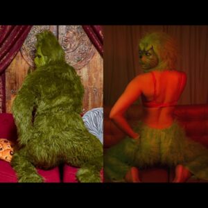 Jasmine Pierce Instagram - She’s a mean one…

📸: @jessnursephotography 
👗: @sheadaspinstudio 

Merry Christmas
💚 #TheGrinch