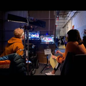 Jasmine Pierce Instagram - picture 1 with my Day 1 @chloeiscrazy. 📸:@adrianarobles___ 
2 - a murderer watching #MurderShows
3 - if the devil was nice instead of mean @melissavcomedy 
4 - GIVE @eggyboom A TARGET CAMPAIGN
5 - directors that are so in sync they always accidentally show up matching @handlevy & @adrianarobles___
6 - before the Joe Gardner doll was made, we got to use an old prop doll...of Chloe
7 - couple goals @kylemooney 
8 - a perfect summation of the week
.
.
.
Murder Show - written by Chloe, @danbulla, @steezus_castillo, & myself
directed by @handlevy & @adrianarobles___ 
.
Amusement Park - written by the ever-magnificent @heidilgardner and assisted by @streeterseidell & me