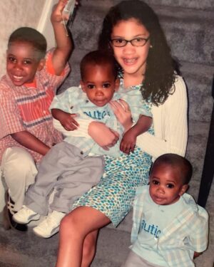 Jasmine Pierce Instagram - I am sobbing with pride today because my BABIEST brothers are starting college! They chose a trash year to graduate high school, but still made it to their dream of playing D1 soccer and I just can’t get over the amazing, well rounded, brilliant, funny, incredibly talented men (😭) they’re turning into. @milescoopr & @kendallcooper10, I love you so much and I’m proud to be your sister every day. 🎉 #blackboyjoy