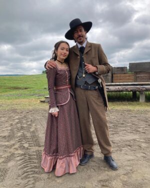 Jasmine Vega Instagram - Season 2 of Billy The Kid premiered during the strike on @mgmplus. Lovely group of talented ppl 🤍 Directed by @rachelleiterman