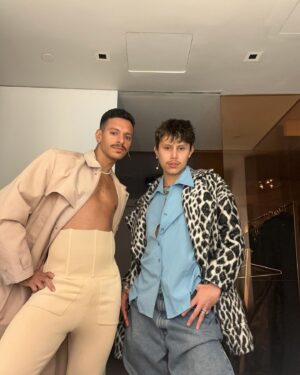 Jason A. Rodriguez Instagram - Hijo & Dad 💙
Thank for having us @fang.nyc
