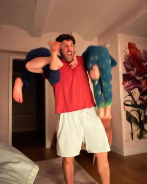 Jason Biggs Instagram - Long Day's Journey Into Bedtime.