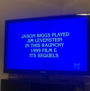 Jason Biggs Instagram - "Reasons I signed a prenup for 100, Alex"