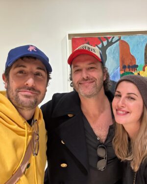 Jason Biggs Instagram - A slideshow, if you will indulge me. 

1. New t-shirt, who dis? #iykyk Also @jordykerwick and @vanessa_alice 
2. The REAL @jordykerwick and his amazing wife/fellow artist @cesmccully 
3. Bob Thompson (thanks for the intro Jordy!)
4. Just a wee Picasso drawing on canvas 😳
5. Santa, as happy as a Santa in Rockefeller Center in December can be, I suppose.

These were taken on my visit to @themuseumofmodernart to see the unbelievable @edruschaofficial show. Of course, I have not one pic of the actual show to share. Happy Wednesday!