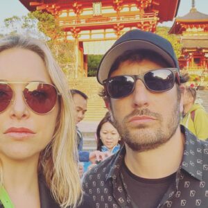 Jason Biggs Instagram - The faces of two people who have been sleeping together for 15 years... and also us.