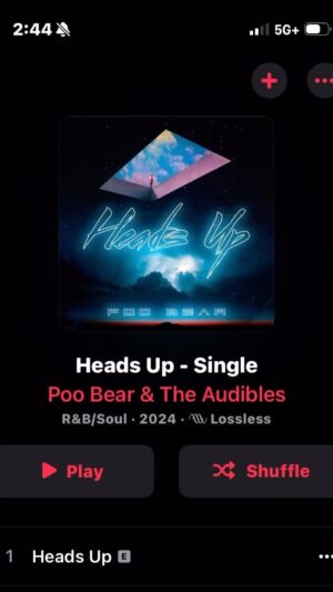 Jason Boyd Instagram - “Heads Up “ is out everywhere!!! HBD @theaudibles !!!