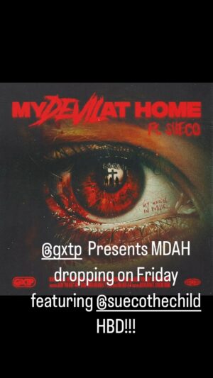 Jason Boyd Instagram - MDAH will be born on Friday !!! Let’s go @officialgxtp feat @suecothechild !!! HBD!!