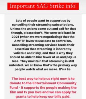 Jason George Instagram - We’re not there yet

If you want to support or help donate to one of the funds like @sagaftrafound 

#sagaftrastrong