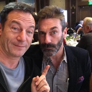 Jason Isaacs Instagram - ‪@sundancefest #2‬
‪Brother from another mother #TwoHamsAreBetterThanOne ‬