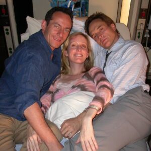 Jason Isaacs Instagram - #FBF #TheWestWing 2004. "Gaza" shot in the Salton Sea. My TV heroes turned out to be less concerned with averting international crises and more with whether their bums looked good in their pants. Like all actors. When Janel as Donna sucked my face off in a take, all I was thinking was "Save yourself for Josh, you fool!!!"
We stayed in a motel with wafer thin sheets and the worst food we'd ever tasted. When we complained, the spotty youth at the front desk said "See that building on the horizon? The only one you can see?"
"Yes" we said
"It's a prison, dudes, the only people who ever stay here are cons on their first night out and hookers."
We all slept in our clothes. 
#BestTVSeriesEvs
