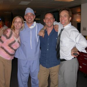 Jason Isaacs Instagram - #FBF #TheWestWing 2004. "Gaza" shot in the Salton Sea. My TV heroes turned out to be less concerned with averting international crises and more with whether their bums looked good in their pants. Like all actors. When Janel as Donna sucked my face off in a take, all I was thinking was "Save yourself for Josh, you fool!!!"
We stayed in a motel with wafer thin sheets and the worst food we'd ever tasted. When we complained, the spotty youth at the front desk said "See that building on the horizon? The only one you can see?"
"Yes" we said
"It's a prison, dudes, the only people who ever stay here are cons on their first night out and hookers."
We all slept in our clothes. 
#BestTVSeriesEvs