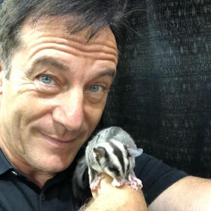 Jason Isaacs Instagram - Incredibly cute and furry creature, but shits uncontrollably all over the house. 
And an Australian Sugar Glider. 
#KeepingUpWithTheMalfoys
#DadJokes
#DontEatThemAllAtOnce
#harrypotter