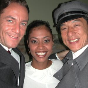 Jason Isaacs Instagram - #FBF The Tuxedo 2002. We were shooting when 9/11 happened. Jackie, being the only superstar who's more of a star once you get to know him, suggested we all go and give blood the next day. A local camera crew followed us and recorded the moment they asked me if I'd eaten meat in the 90s in the UK. "Er, yes. Why?" I asked. "Mad cow disease. You're useless to us." I was told, and, as I shuffled off down the street, the crew filmed that too. 
Career highlight; Jackie telling me I was"very coordinated" after I showed him the dance moves I'd been rehearsing for weeks. I glowed for a nano-second as he instantly copied them perfectly first time out.
#ManGod