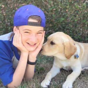 Jason Maybaum Instagram - For the last couple of months my family has been puppy raising Wednesday for @guidedogsofamerica .  Wednesday  has grown literally and figuratively soooo much. So far, this experience has been incredible!  If you live in Southern California you too can be a puppy raiser for @guidedogsofamerica even if you don’t live in Southern California, other states and countries have 🦮organizations that provide guide dogs to visually impaired people.  Being a puppy raiser is a big commitment and during COVID-19 people who otherwise couldn’t commit may be able to. 💙 you can learn a little about puppy raiser experiences - @disneyplus has a great 🦮docuseries called #PickofTheLitter
