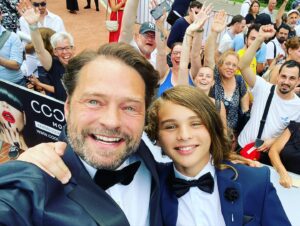 Jason Priestley Instagram - Last night @festivaltvmonte_carlo and what a night it was!! A HUGE thank you to Monaco and Monte Carlo for hosting us! We always enjoy your incredible hospitality!! And to all our friends, old and new, we can’t wait to see you again!! @naydoggy @ava.priestley @dashiellpriestley @festivaltvmonte_carlo @montecarlosbm @montecarlobay