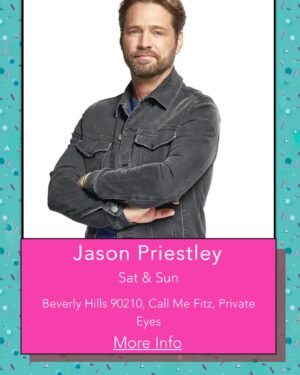 Jason Priestley Instagram - Hey friends- I’ll be at the 90’s Con next weekend in Hartford Connecticut, with my old friends @ianziering @jenniegarth @torispelling  and @theshando come for the #90210reunion! #90s #hartford #90210