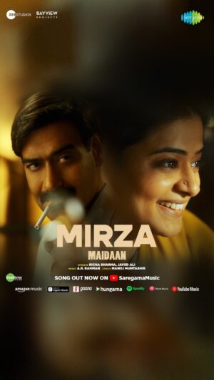Javed Ali Instagram - Khushi ka maahol bann gaya hai, kyunki ghar aa gaya hai #Mirza 🥰🥰
#Mirza - Song Out Now

#Maidaan - releasing this eid ⚽️

@ajaydevgn @pillumani @gajrajrao @boney.kapoor @zeestudiosofficial @iamitrsharma @arrahman @manojmuntashir @bayviewprojectsllp @freshlimefilms @saiwyn @rudranilrudy @writish1 @joysengupta04 @akashaagaya @saregama_official @hydfcofficial @indianfootball @varun.tripuraneni @kalyanchaubey @richasharmaofficial @javedali4u