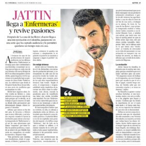 Javier Jattin Instagram - Familia les comparto esta nota que me hizo el @eluniversalctg, gracias por tanto cariño.
.
.
📸 @delvecchio21
.
.
.
#JavierJattin #shooting 
#prensaVTG #Actor