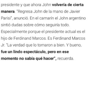 Javier Parisi Instagram - Buen domingo para todos☀️💫 les comparto la nota que salió hoy en Infobae, pueden leerla online entrando a Infobae.com o en mi canal de difusión. 
Have a fab Sunday folks, this is an interview that came out today. 

I love you all ❤️
с любовью 
Paljon rakkautta
愛を込めて
Com amor
.
.
.
.
#javierparisi #impersonator #johnlennon #lennon #lennontribute #tributetojohnlennon #beatleband #ultimateimagine #thebeatles #beatles #imaginejohnyoko #databeatle #lennonargentino #news #entertainment #ジョンレノン #eternallennon #lennonlookalike  #johnlennontribute #sammendes #sammendesdirector