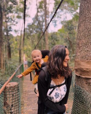 Jay Anstey Instagram - Our darling Ayla turned 1 yesterday 🥳🥰 

There was no time to post! Instead of a traditional birthday party (which I always feel is more for the adults than the little one😋) we opted to spend the day differently! 

Marking a year of the life of our little soul, we spent the day the same way we birthed her- just the three of us, on a magical adventure! 

She loved her time watching the monkeys and the birds in the forest! She was so stimulated and happy😊 

To my rock, Sean-Marco- we made it! 😂😅 what a year.. the hardest and most exciting one we’ve ever had. It has made us stronger as a couple and as individuals. 

So..Here’s to a new year, with new trials and joys! 🤗