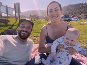 Jay Anstey Instagram - Mom Jeans. 👖 

Spent some time at the river today as a family 🌞 

My body is feeling (semi) like my own again. Ordered a pair of jeans from Jeep a size up cus I haven’t been fitting into some of my old clothes- pleasant surprise they didn’t fit 😂 returned them for my pre baby size (34) which was a huge confidence boost! 

and yes the last pic is part exhaustion part sun in my eyes 🤓

Now I suppose ALL my jeans are moms jeans. 😋

#thatsgrit #ownyourgrit #itsajeepthing 
@jeepapparelsa