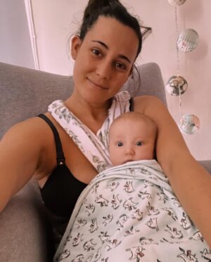 Jay Anstey Instagram - The chair is so comfy sometimes I rock myself to sleep… 😂 

I told SeanMarco I didn’t need a rocking chair in the nursery. Me being my minimalist mama self. 

A month in and I had to admit how wrong I was. 

We looked around and found this beautiful Godsend of a chair from @dreamfurn 

It goes perfectly with the room and is her favorite place to enjoy that REM sleep 😜 

My two cents for new moms is don’t skimp on a chair!!! It’s soooo worth it. 

P.S of course Goku sampled it and approves 😂 🐈 

#mom #momlife #postpartum #4thTrimester #babies #newborn #baby #family #motherhood #parenthood #momsofinsta #girlmom #momblogger #momblog #clickinmoms #lightinspired #kidsforreal #illuminatechildhood #magicofchildhood  #alternativeparenting #wildwomensisterhood #nursery #babyroom #rockingchair