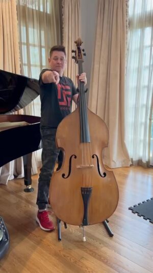 Jay DeMarcus Instagram - Name That Tune… Upright Bass Edition! Who knows this @rascalflatts song? 👀