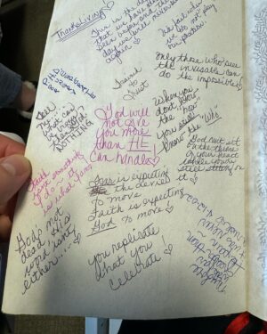 Jay DeMarcus Instagram - This is the weapon of a prayer warrior… While I was home I picked my Momma’s Bible up and there was not a page that didn’t have notes in the margins, verses underlined, or watershed moments memorialized. This woman fought for her family on her knees. I know that her prayers saved me a thousand times over-sometimes from myself. 

It’s amazing to hold and read because I can here her voice in every “note” she made. The love and devotion she had for her Savior is palpable with the turn of every page. 

While little is left of the strong, faithful woman that raised me, I can hold on to things like this and for a moment, remember…

I can remember the foundation she laid in me-even when I was so aggravated that she would drag us off to church four times a week… She planted the seeds in me that have taken root and prepared me for times just like these. When I feel so helpless to handle all of the things that life inevitably throws at us, my faith carries me through and gives me the strength to keep moving forward. It’s the greatest gift she could’ve ever given me and I’m eternally grateful… #mommasboy #grateful #mommasbible