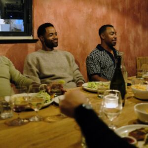 Jay Ellis Instagram - The other group chat IRL.

Thank you @issarae and @viaraewines for the bubbles 🍾