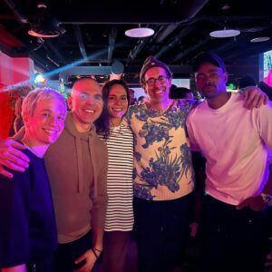 Jay Ellis Instagram - Day 3   Day 4 and THAT’S A WRAP 🎥🏀

Guess who I found at Sundance…

And also a legendary premiere with an amazing crew for our doc Sue Bird: In The Clutch last night… coming soon to a screen near you! @black_barmitzvah
