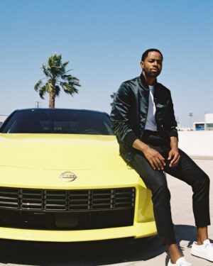 Jay Ellis Instagram - This is what happens when they let me around a bunch of cars… please believe I tried to drive all of em’ @nissanusa #NissanPartner