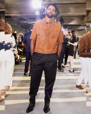 Jay Ellis Instagram - Walkin’ on air w/ @hermes. Thank you for a beautiful night amongst the clouds.