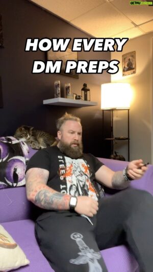 Jay Foster Instagram - TELL ME I’M WRONG 😂

No shaming whatsoever here! Honestly, most of my game prep happens in my mind when I’m doing anything else, it’s just the writing notes that takes me forever to start 🤣

Is this you too?? 👀 

#dnd #dungeonsanddragons #dmtips #dungeonmaster #dungeonmasterlife #adhd #dungeonmastertips #dndmemes