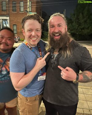 Jay Foster Instagram - This was pretty damn special too… not only because by watching @brennanleemulligan has improved my game style but he gave me some 🔑 KEY advice on running a game on the main stage at GenCon that paid off big time! 😅

Thanks, Brennan… also featuring photobombs from my best bubba @br00taldan