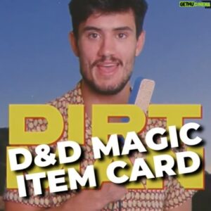 Jay Foster Instagram - JUST REMEMBER: Y’ALL WANTED THIS 😂

This is the Dirt Bag™️

A legendary item which replenishes charges using dirt from under pillows which pairs with The Dirt Man stay block ability drawing dirt from under pillows within a 30ft radius into his bag! 💼 🤠 

You’ll find the full magic item card by using the 🔗 in my ☣️

#dnd #dungeonsanddragons #homebrew #dndhomebrew #dungeonmaster