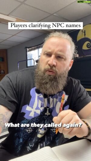 Jay Foster Instagram - Now I know this isn’t just me that this happens to 🤣 honestly, sometimes what my players come up with is pretty creative when they can’t remember my NPC names 😂

What’s the best wrong name you’ve given an NPC? 👀 

#dnd #dndmemes #dndmeme #dnd5e #dungeonsanddragons #dungeonsanddragons5e #dungeonsanddragonsmemes #dungeonsanddragons5thedition #dungeonmaster #dungeonmasterlife #dungeonmastertips #gamemaster #gamemasters #pathfinder #pathfinder2e #ttrpg #ttrpgs #ttrpgmemes #ttrpgcommunity #ttrpgfamily #hellfireclub #tabletoprpg #tabletopgames #criticalrole