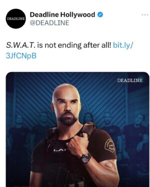 Jay Harrington Instagram - SEASON 8 is official!!!
can’t thank @swatcbs fans enough!!!
22 more episodes coming your way…
let’s roll 👊🏼👊🏼👊🏼