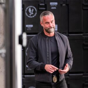 Jay Harrington Instagram - my, welp it’s wednesday face…
see ya friday for the @swatcbs Season Finale!
5/19/23 at 8pm on @cbstv 

@davinophotostudio