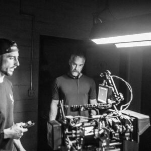 Jay Harrington Instagram - pro tip: when you’re directing and you’re not sure what to do next, just point at stuff.  and wear headphones.
😉

@davinophotostudio