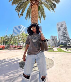 Jayd Ink Instagram - It's the homeless man asking to take my photos for me. LA is not a real place 🌴