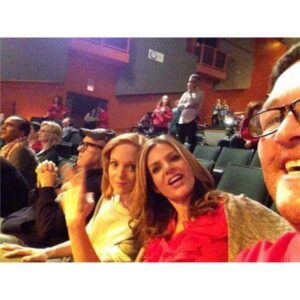 Jayma Mays Instagram - At #Glee today with #JessalynGilsig and #DotMarieJones