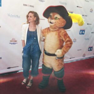 Jayma Mays Instagram - Thank you! @tbtpr  #StoryTimeCelebration today! #milkandbookies #pussinboots