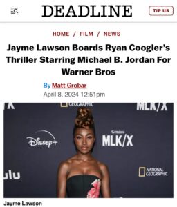 Actress Jayme Lawson HD Instagram Photos and Wallpapers June 2024