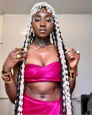 Jayme Lawson Instagram - Just need to take a moment to appreciate the genius of @babalwa.mtshiselwa & @louisaanthony . These Shanté transformations were EVERYTHING and two of my favorite looks from #TheWomanKing !! 🔥🔥